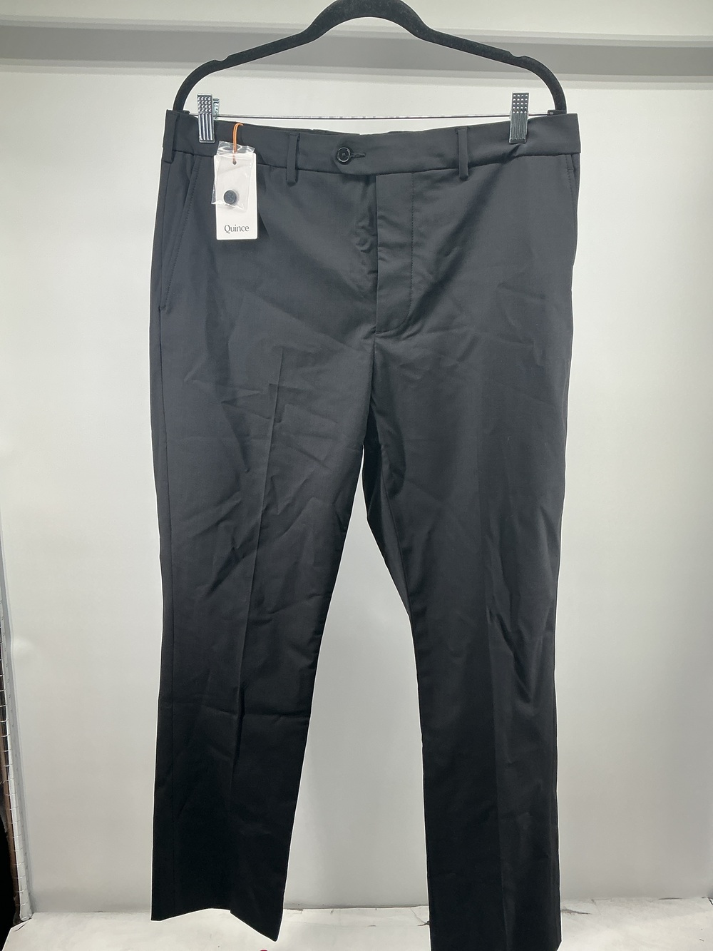 Stretch Wool Dress Pants - Slim Fit